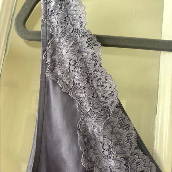 Free People - Size L - In This Groove Mini Slip liquid silver - Picture 3 of 6